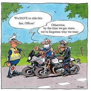 Cartoon of a person talking to a person on a motorcycle

Description automatically generated with low confidence