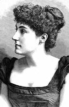 A person in a black dress

Description automatically generated